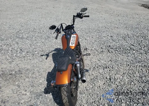 2015 Harley-Davidson Fxdbp Dyna Street Bob z USA, uszkodzony, nr VIN 1HD1VAM16FC308813